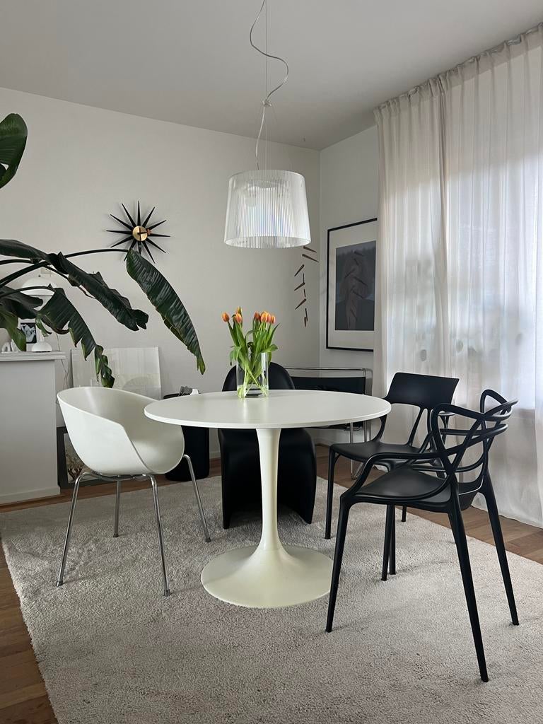 Docksta Ikea tafel rond, Ophalen, Rond, 50 tot 100 cm