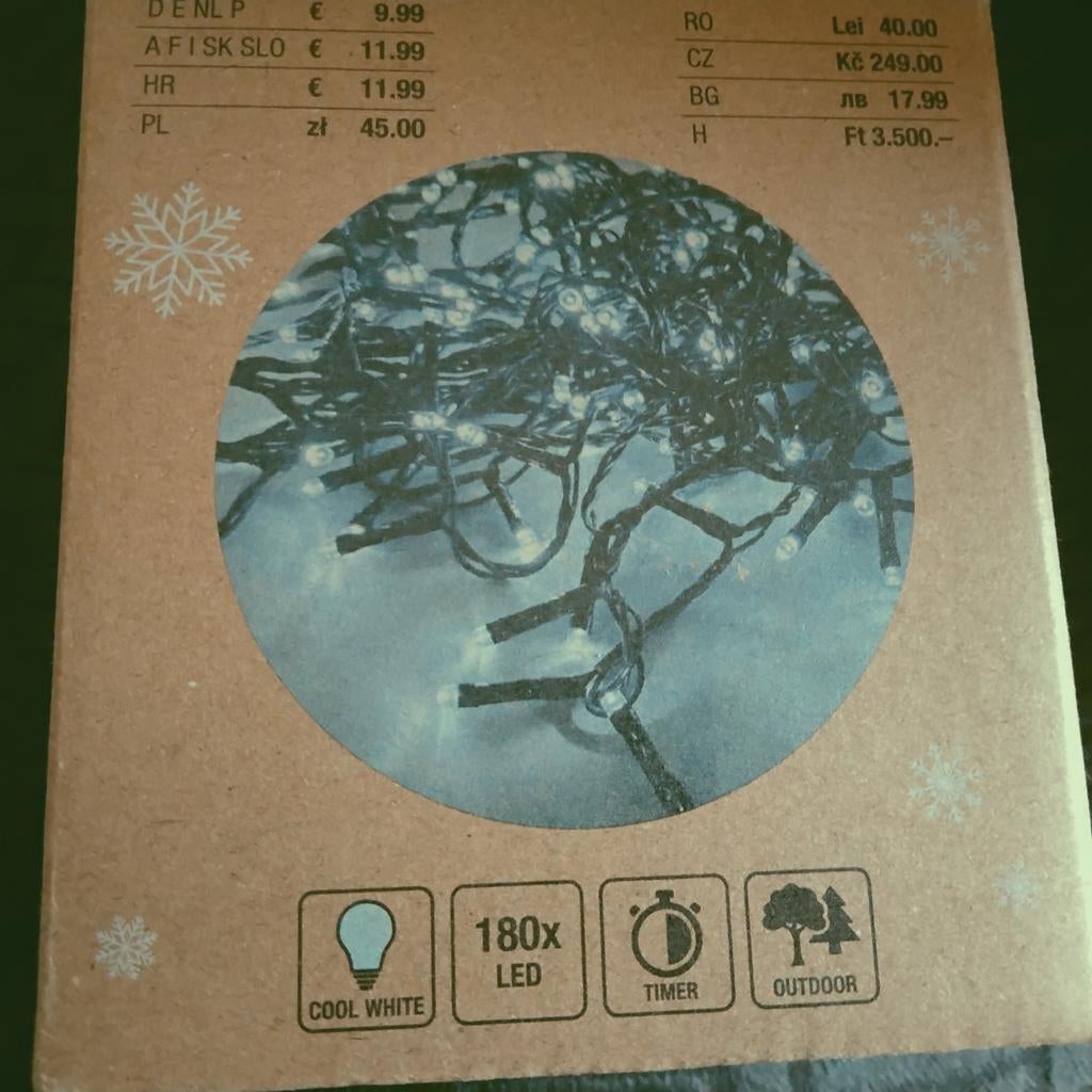 Kerstverlichting 2 stuks, Ophalen of Verzenden, Nieuw