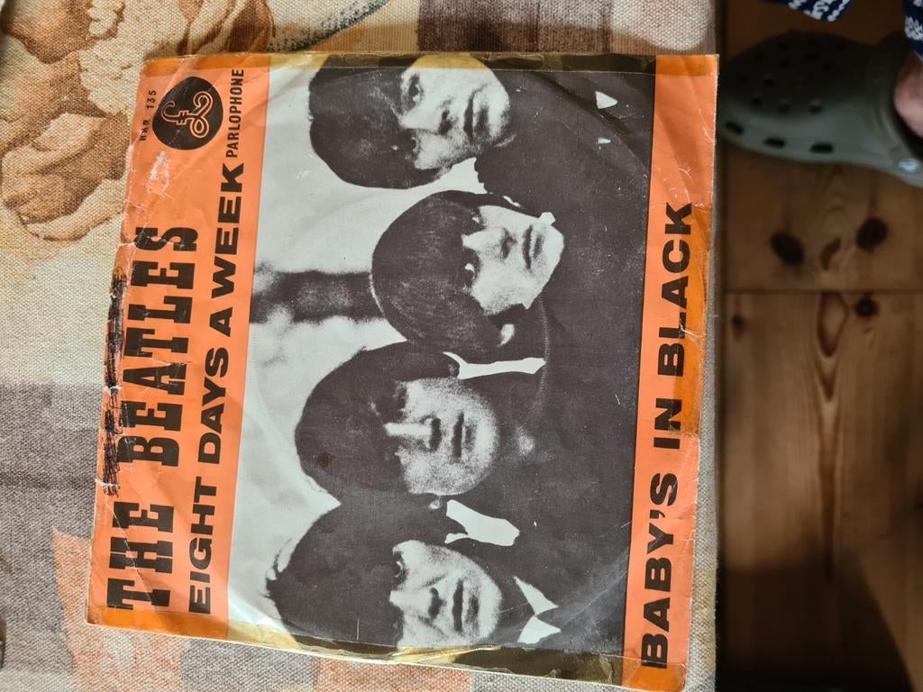 The Beatles - Eight Days A Week / Baby's In Black Single, Cd's en Dvd's, Vinyl Singles, Gebruikt, 7 inch, Single, Ophalen of Verzenden