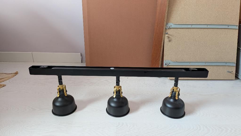 IKEA lamp Ranarp, Ophalen, Metaal of Aluminium, Zo goed als nieuw, Led