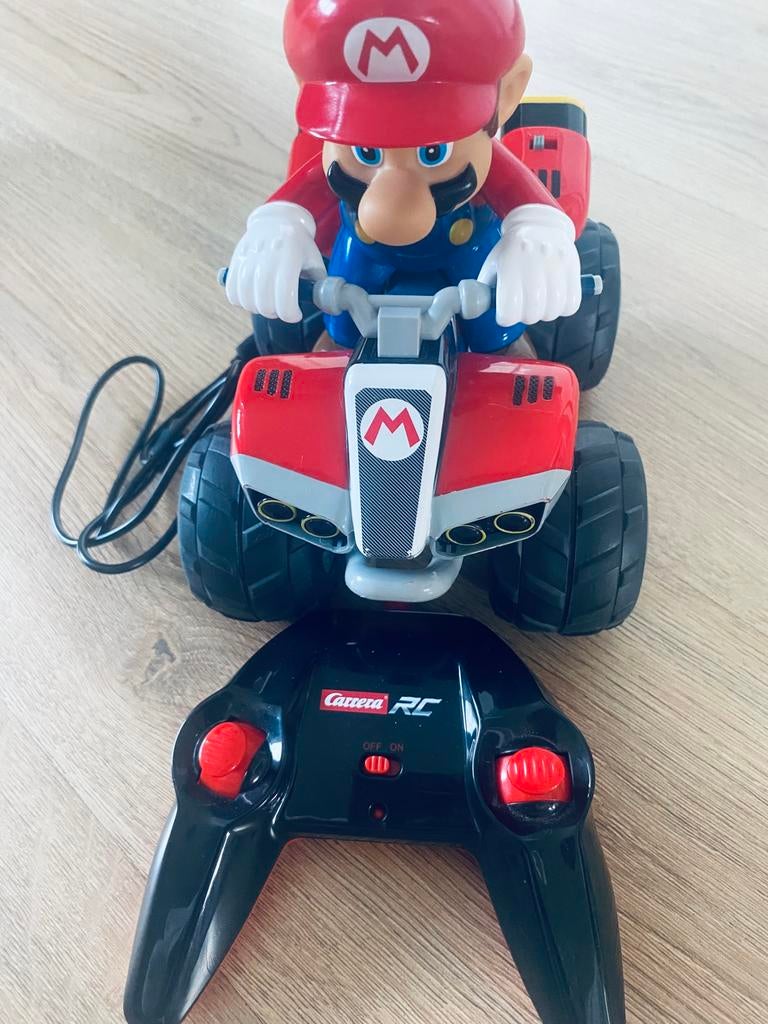 Carrera Nintendo Mario Quad op afstand bestuurbare auto, Elektro, Auto offroad, Nieuw, Ophalen of Verzenden