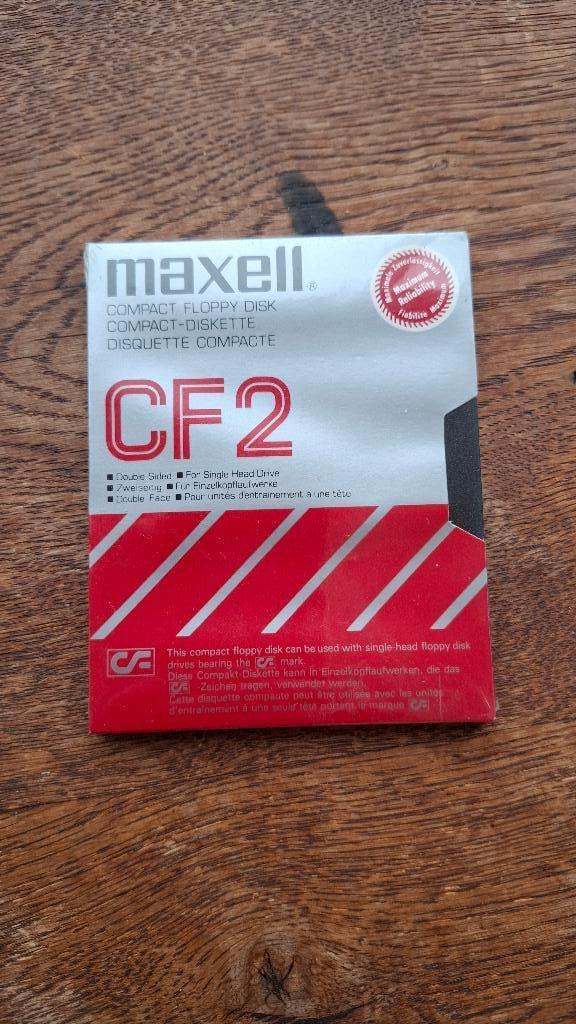 vintage diskette 3" maxell CF2, Ophalen of Verzenden, Schneider/Amstrad