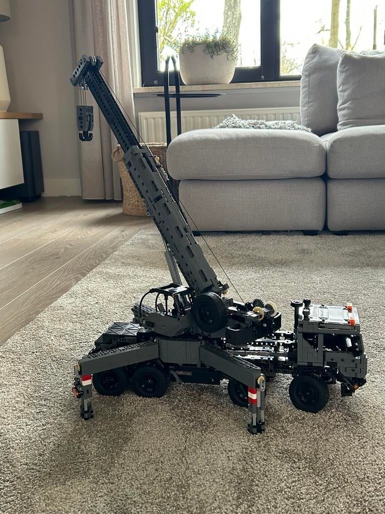 CADA miltairy crane / militaire kraan bouwset, Ophalen of Verzenden, Zo goed als nieuw, Overige merken