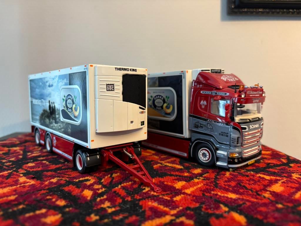 Schaalmodel tekno 1:50 N.C cristitensen&sønner, Ophalen of Verzenden, Gebruikt, Bus of Vrachtwagen, Tekno