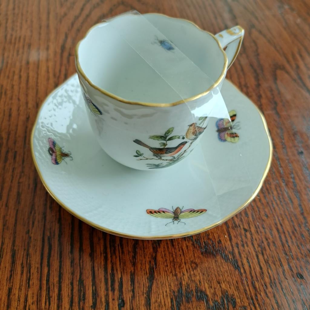 Herend Rothschild Bird Kop en Schotel, Ophalen of Verzenden