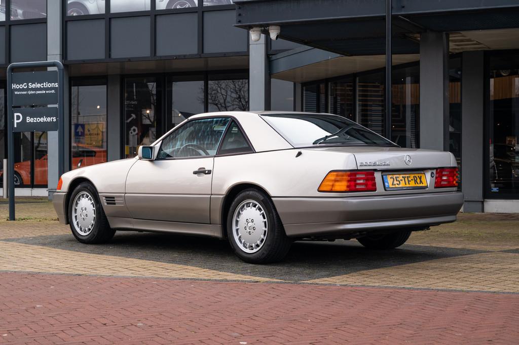 Mercedes-Benz SL-Klasse 300 SL-24 ( R129 ) (bj 1991), Automaat, Cabriolet, Zilver of Grijs, Achterwielaandrijving