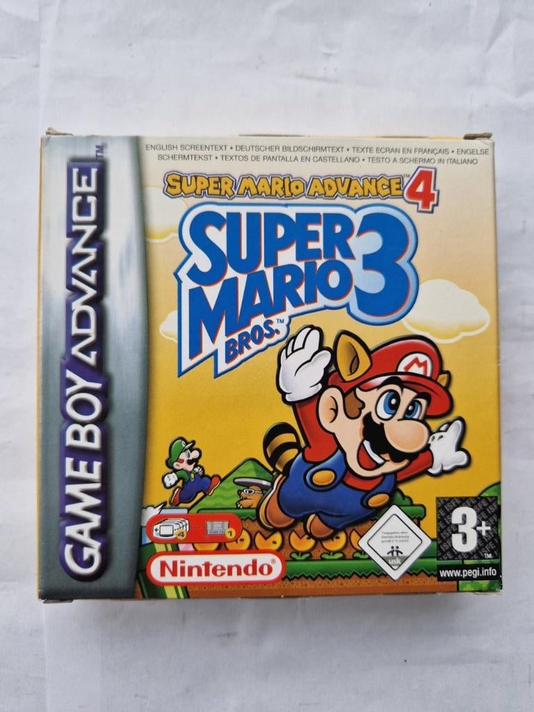 SUPER MARIO ADVANCE 4 SUPER MARIO bros 3, Spelcomputers en Games, Games | Nintendo Game Boy, Gebruikt, 1 speler, Ophalen of Verzenden