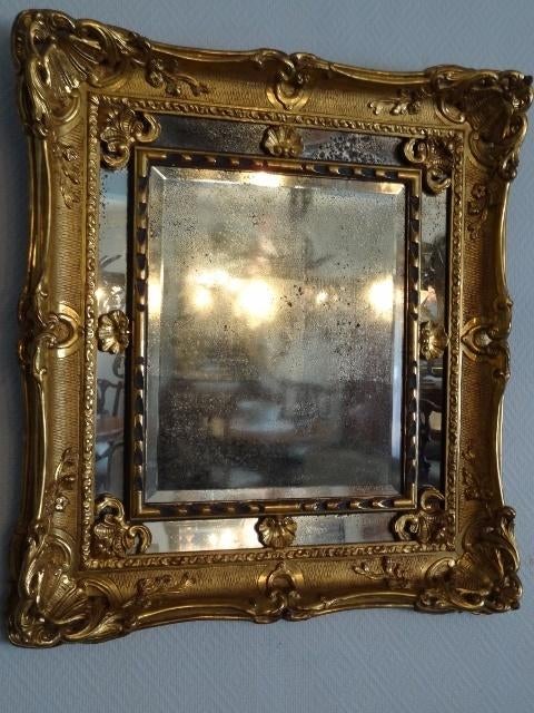 baroque stijl vergulde spiegel Zie omschrijving, Ophalen, Overige vormen