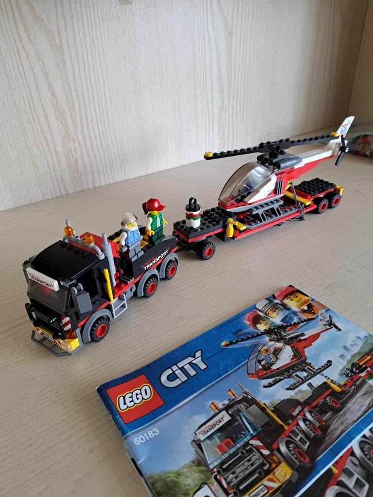 Lego 60183 Heavy Cargo Transport, Ophalen of Verzenden