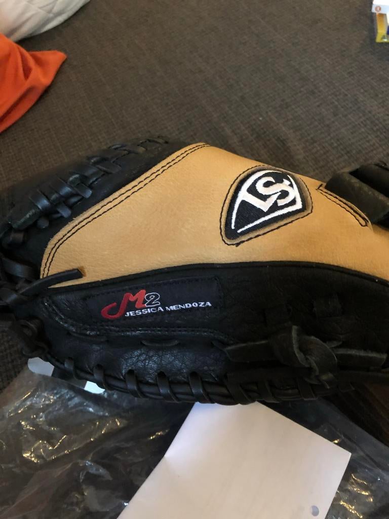 Louisville Slugger catcher’s softbalhandschoen (linkshandig), Sport en Fitness, Honkbal en Softbal, Ophalen of Verzenden, Nieuw