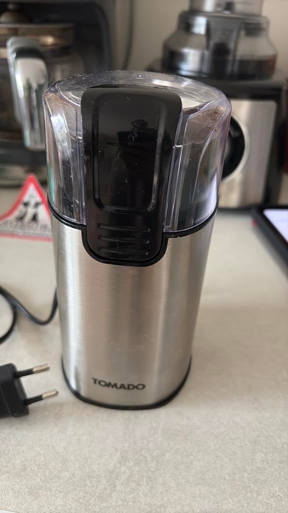 Tomado TCG1503S koffiemolen, Witgoed en Apparatuur, Koffiemachine-accessoires, Ophalen of Verzenden, Zo goed als nieuw