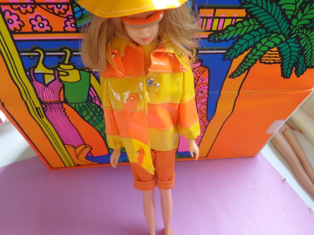 Barbie vintage Francie Clam diggers compleet, Verzamelen, Ophalen of Verzenden, Gebruikt, Kleertjes