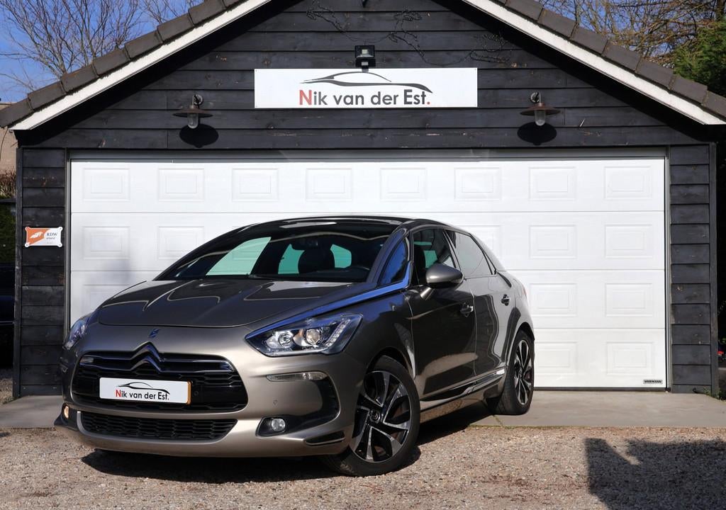 Citroen DS5 1.6 THP So Chic-Leder-Full, Auto's, Gebruikt, Zwart, 1395 kg, 1500 kg