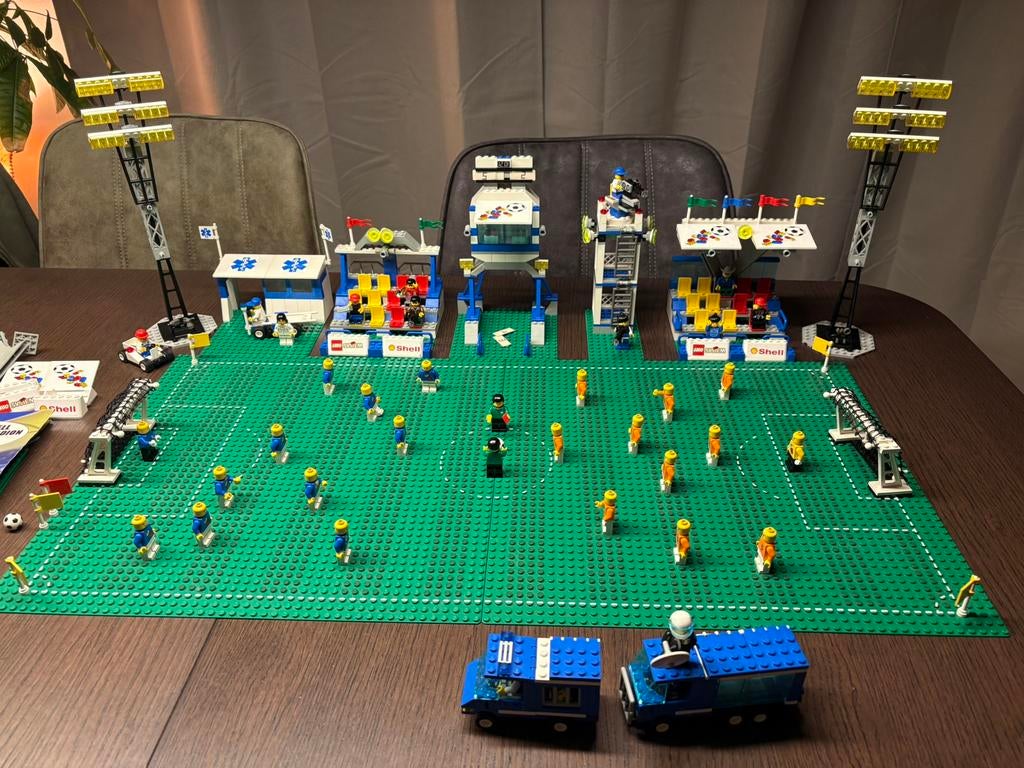 LEGO World Cup (WK) 1998 Stadion – compleet & uniek!, Ophalen of Verzenden, Zo goed als nieuw, Complete set, Lego