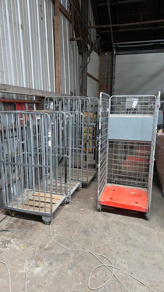 19x Transport karren magazijn karren, 100 liter of meer, Ophalen of Verzenden, Zo goed als nieuw, Transportkar