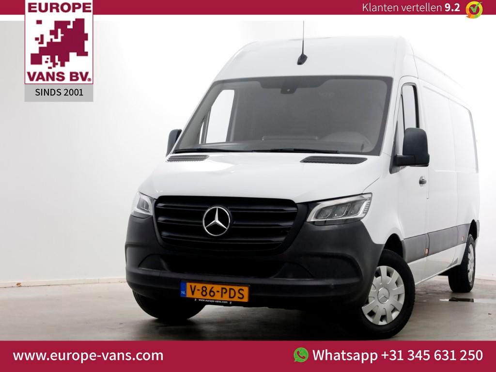 Mercedes-Benz Sprinter 315 CDI 150pk L2H2 LED/Navi/Camera 03, Auto's, Voorwielaandrijving, Euro 6, 4 cilinders, Wit