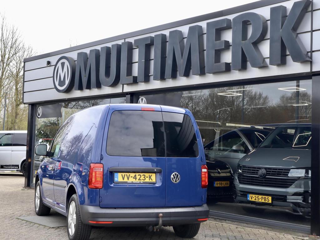 Volkswagen Caddy 2.0 TDI DSG 150pk, Navigatie, Trekhaak, LMV, Auto's, Bestelauto's, Stof, Gebruikt, Euro 6, 4 cilinders