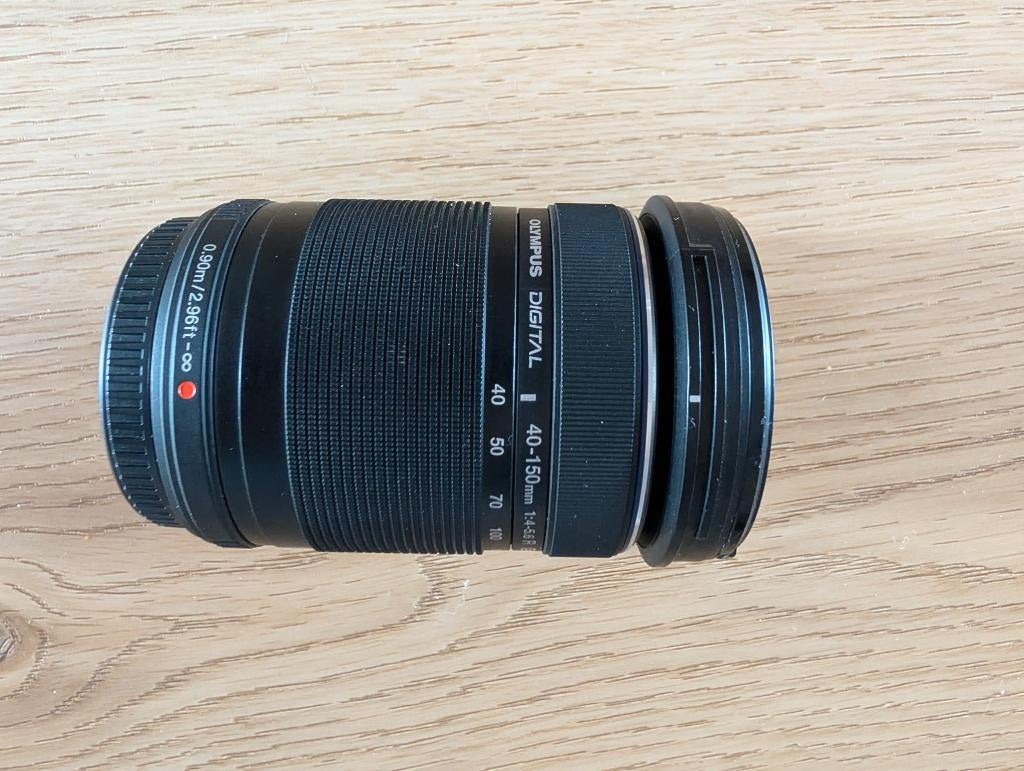 Olympus M.Zuiko 40‑150mm f/4–5.6 R – goede staat – telelens, Audio, Tv en Foto, Fotografie | Lenzen en Objectieven, Ophalen of Verzenden