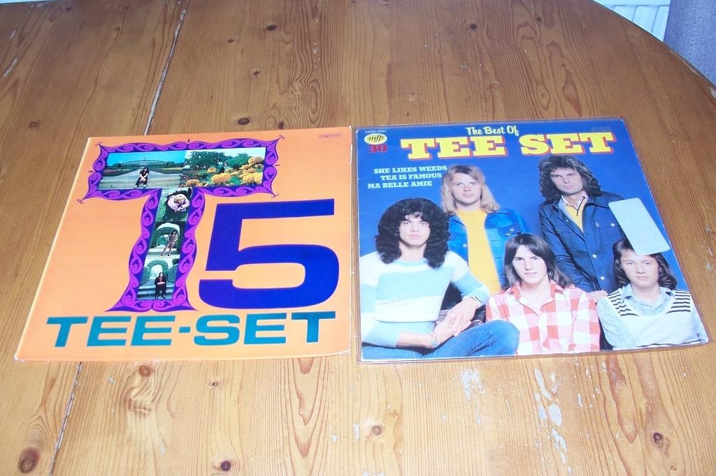 tee set 2 lp's, Ophalen of Verzenden, Gebruikt, 12 inch, Rock-'n-Roll