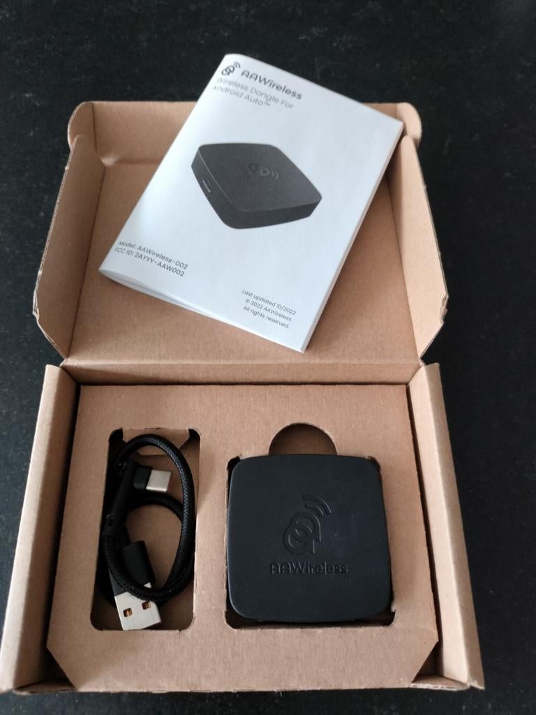 AAWireless Wireless Dongle voor Android Auto, Ophalen of Verzenden, Zo goed als nieuw
