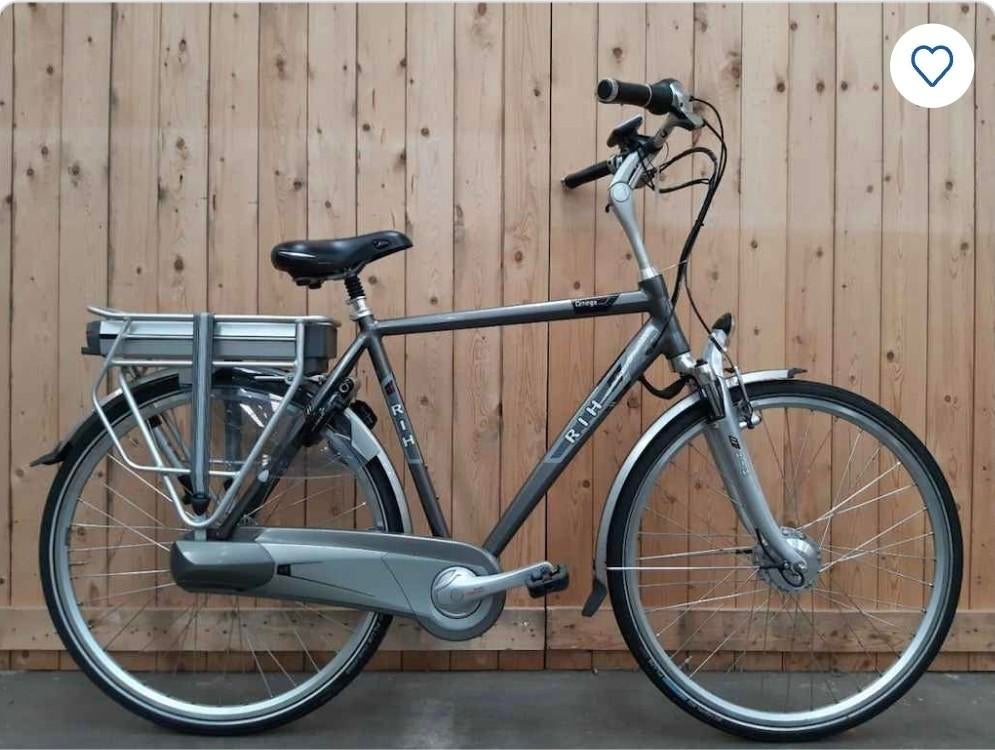 RIH Omega Elektrische fiets, Fietsen en Brommers, Elektrische fietsen, Minder dan 30 km per accu, Gebruikt, 55 tot 59 cm, Ophalen
