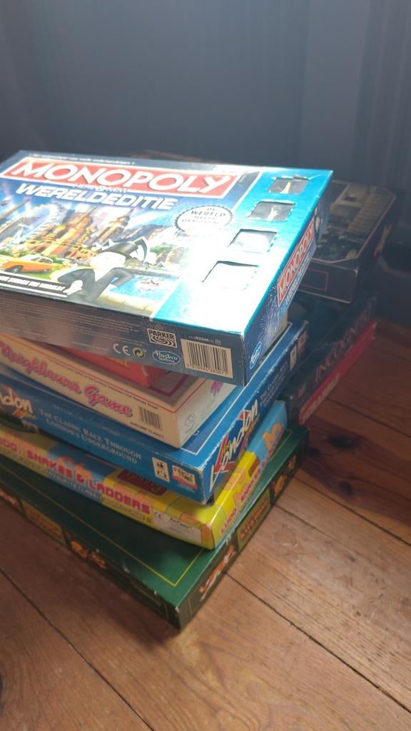 Partij bordspellen monopoly incognito Dallas halma etc, Vijf spelers of meer, Ophalen, Gebruikt