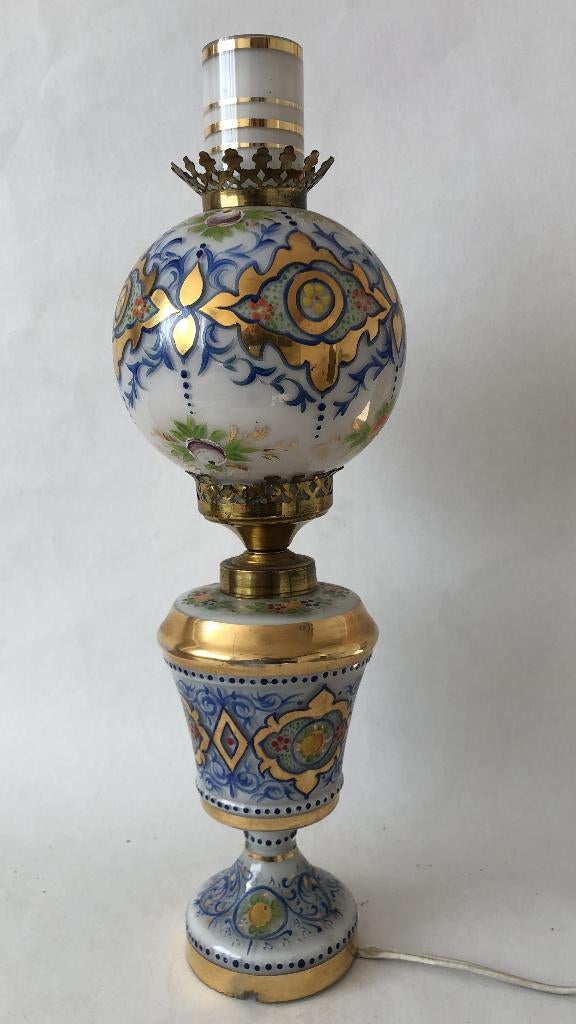 Staande lamp., 30 tot 60 watt, Oosterse stijl, Gloeilamp, Zo goed als nieuw