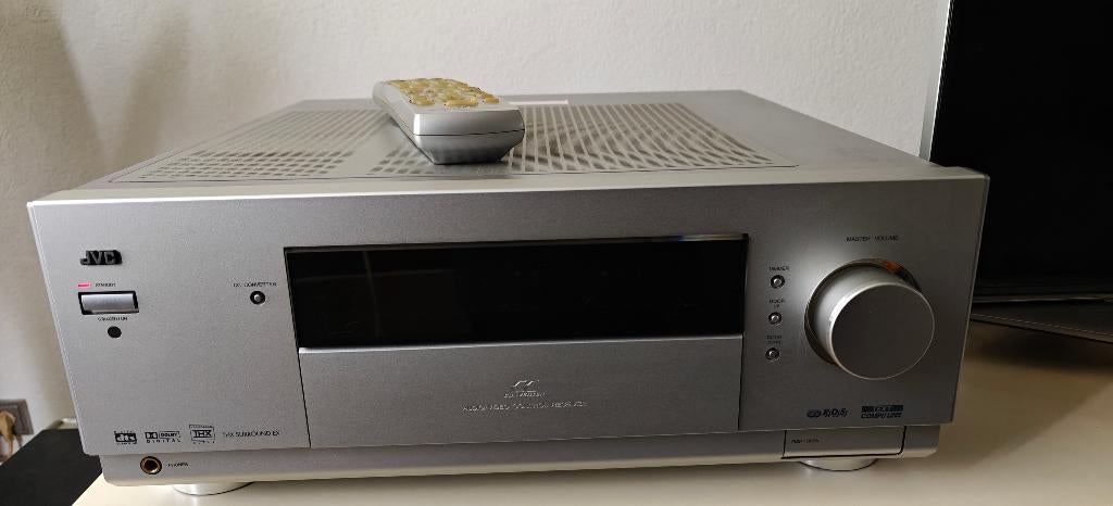 JVC receiver RX-DP10 RSL incl. afstandbediening en manual, Ophalen, Gebruikt, JVC, 120 watt of meer
