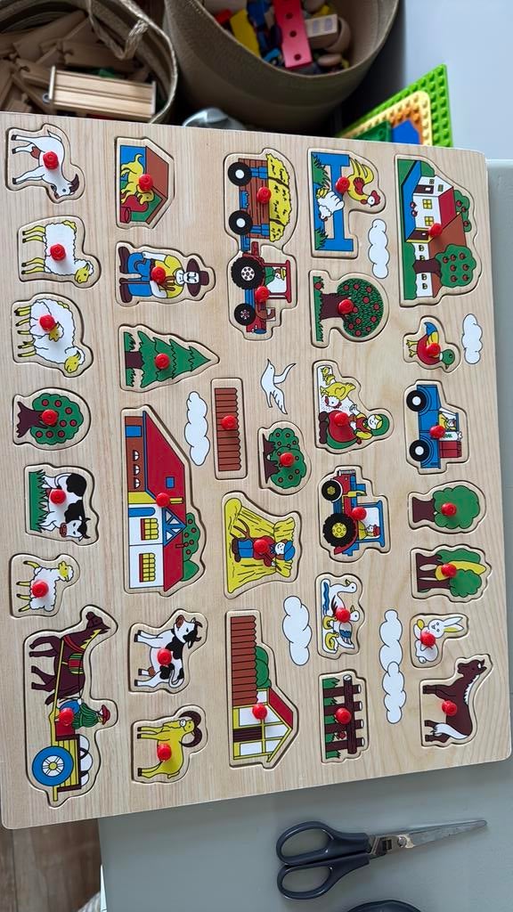 Hout . Nieuw, Ophalen, 10 tot 50 stukjes, Nieuw, 6 maanden tot 2 jaar