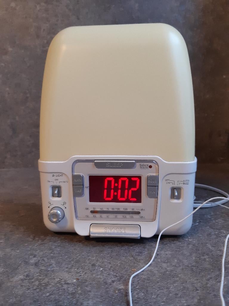 HEMA wekkerlamp, Witgoed en Apparatuur, Wekkers, Ophalen of Verzenden, Gebruikt, Digitaal