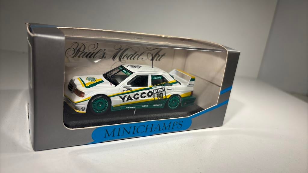 Mercedes benz 190E evo 2 minichamps 1.43, Auto, Ophalen of Verzenden, MiniChamps, A