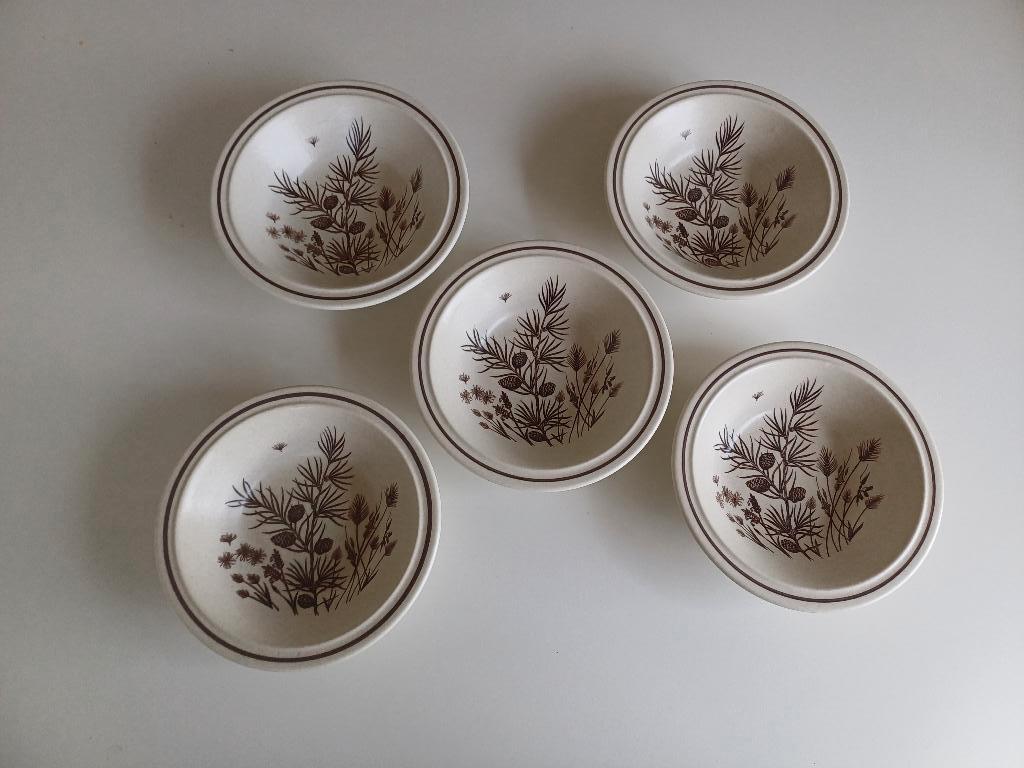 Diepe borden Pinewood W.H. Grindley Made in England, Gebruikt, Ophalen of Verzenden, Bord(en), Overige stijlen