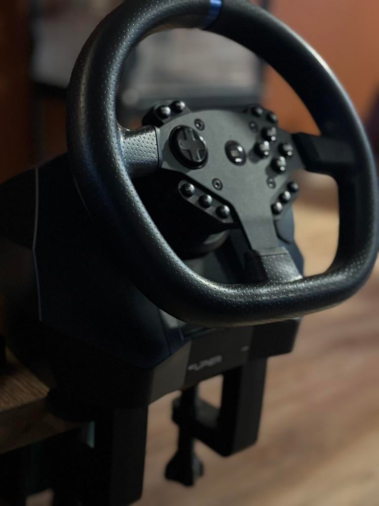 Race stuur!, Spelcomputers en Games, Spelcomputers | Sony PlayStation Consoles | Accessoires, Ophalen, Zo goed als nieuw, PlayStation 1