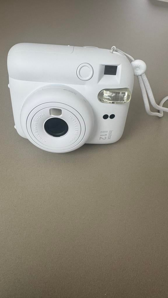 Fuji Film Instax mini 12 Clay White, Ophalen of Verzenden, Zo goed als nieuw, Polaroid, Fuji