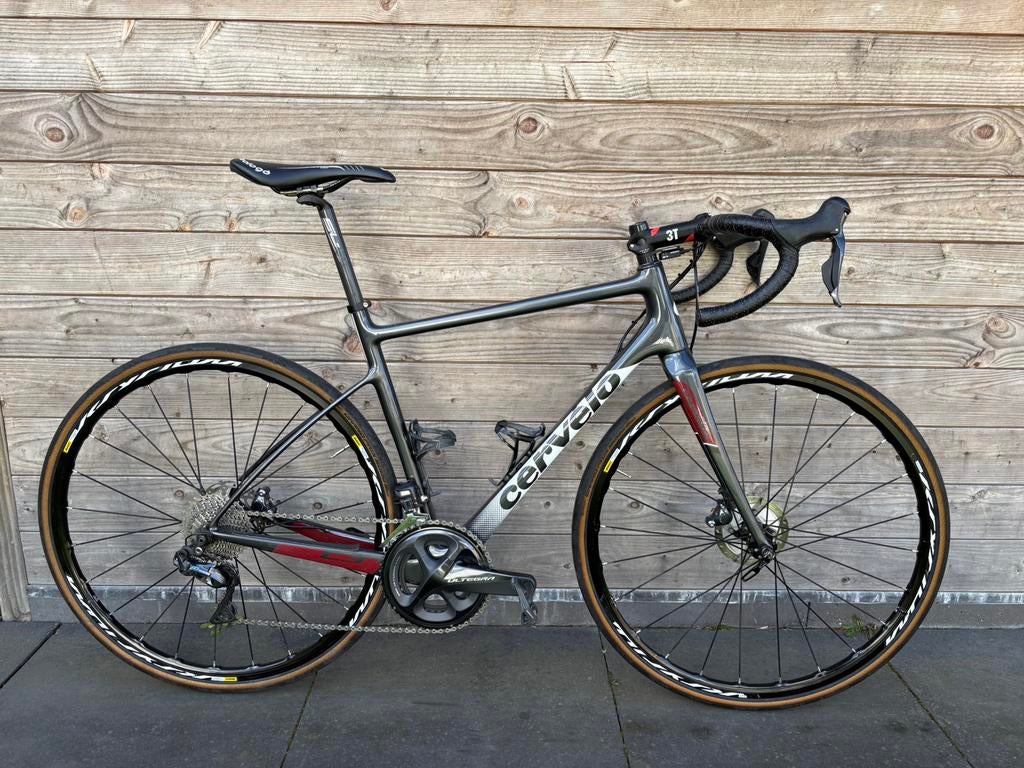 Cervelo C3 full carbon maat 54 Shimano Ultegra Di2 disc, Fietsen en Brommers, Fietsen | Racefietsen, Overige merken, 28 inch, Stalbergweg