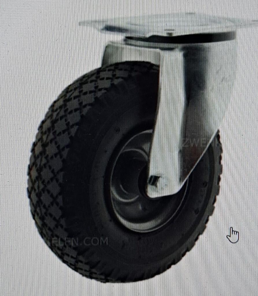 zwenkwiel, Ophalen, Zo goed als nieuw