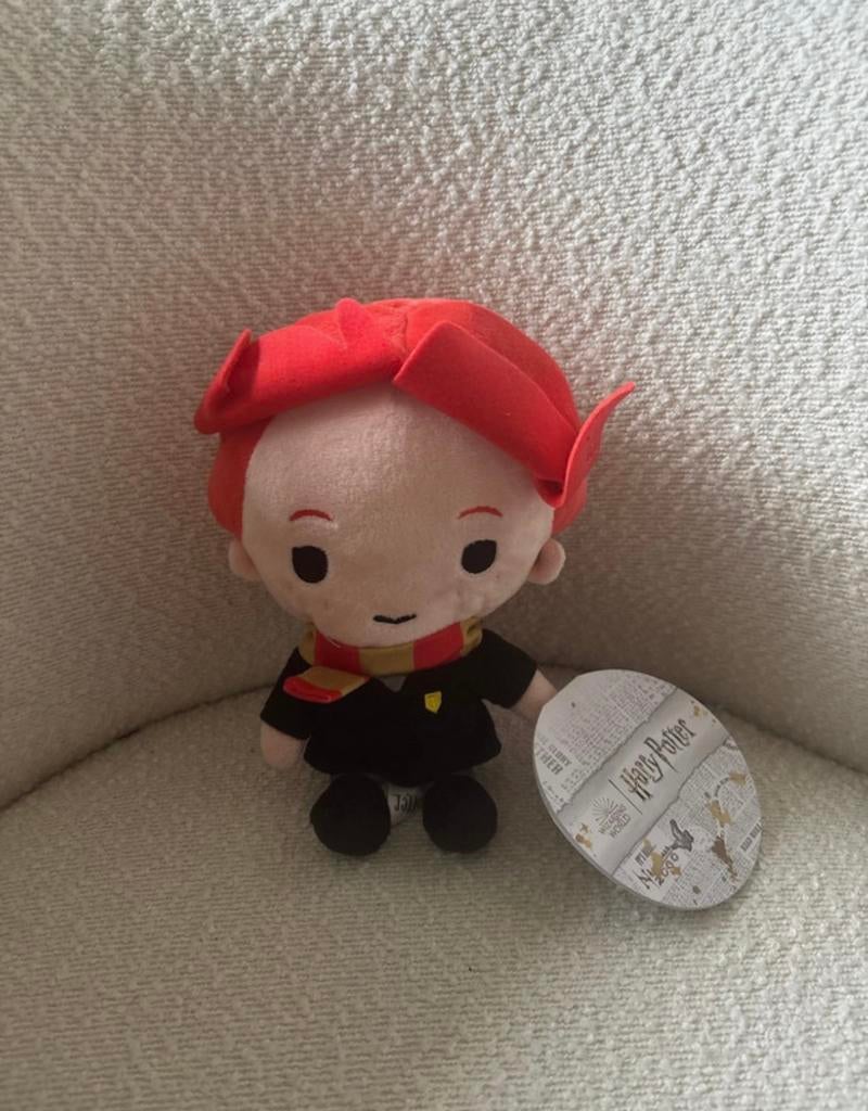 Harry Potter knuffel Ron Wemel nieuw met kaartje, Ophalen of Verzenden, Nieuw, Actiefiguurtje