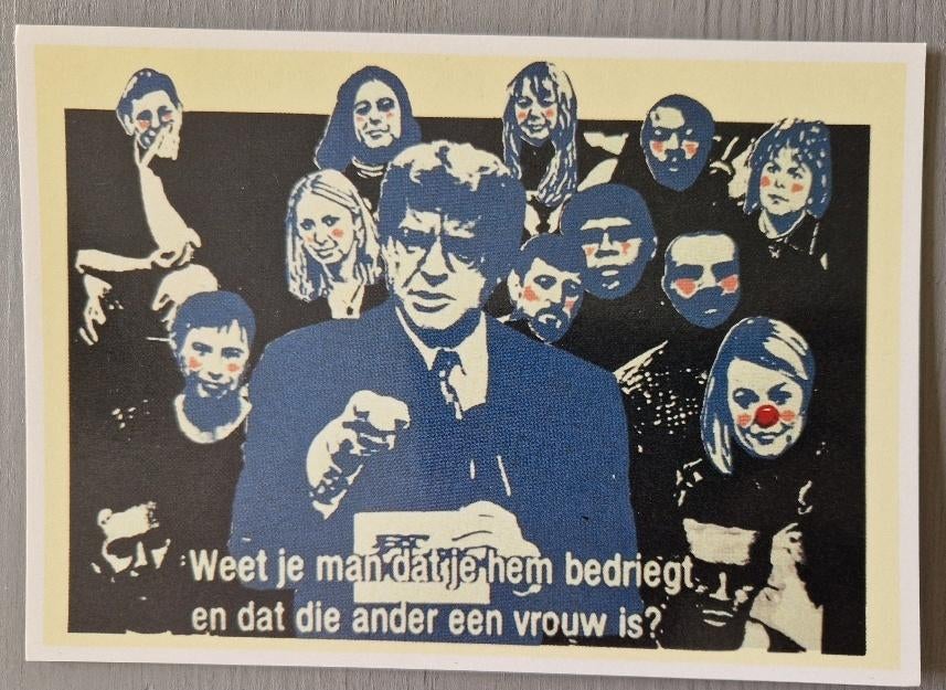 We love you Jerry Springer Boomerang Ansichtkaart, Verzenden, 1980 tot heden, Ongelopen, Overige thema's