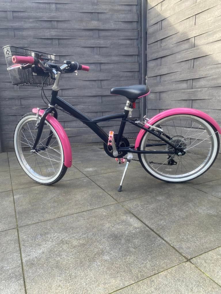 B-Twin 20 inch meisjesfiets, Ophalen, Zo goed als nieuw, 20 inch, Versnellingen