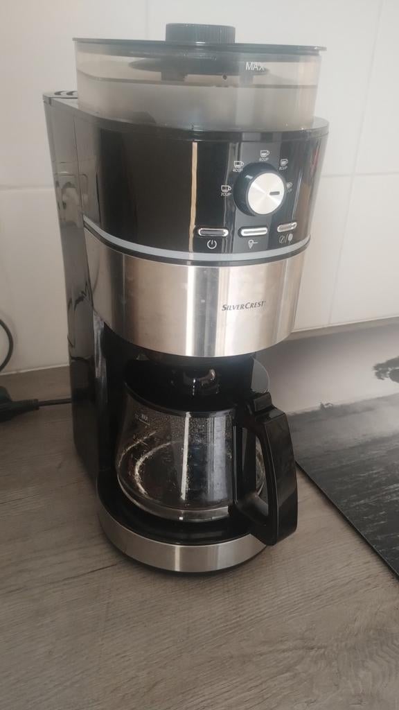 Silvercrest koffiezetapparaat, Ophalen, Afneembaar waterreservoir, 10 kopjes of meer, Koffiemachine