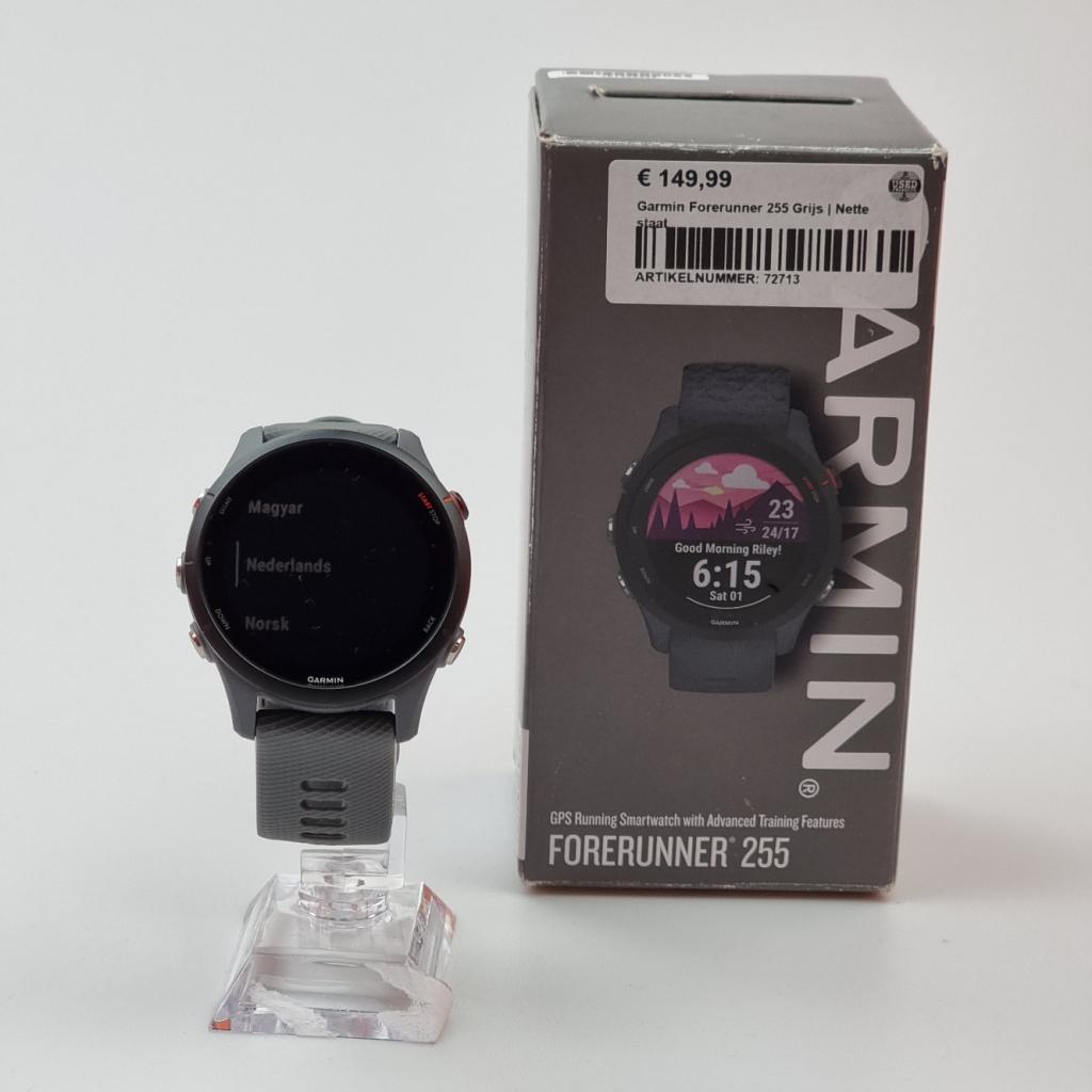 Garmin Forerunner 255 Smartwatch Grijs | Nette staat, Garmin, Zo goed als nieuw, Support@garmin.com, Mühlentalstrasse 2
8200 Schaffhausen
Switzerland