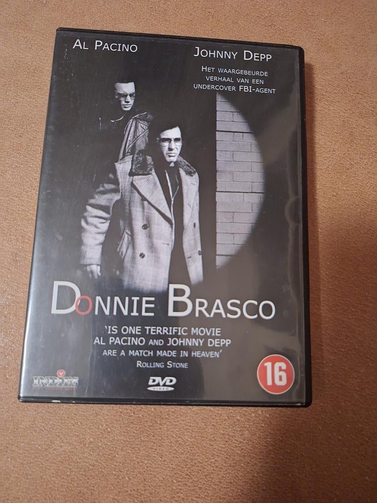 Donnie Brasco DVD - Misdaadfilm met Al Pacino & Johnny Depp, Vanaf 16 jaar, Ophalen of Verzenden, Zo goed als nieuw, Maffia en Misdaad