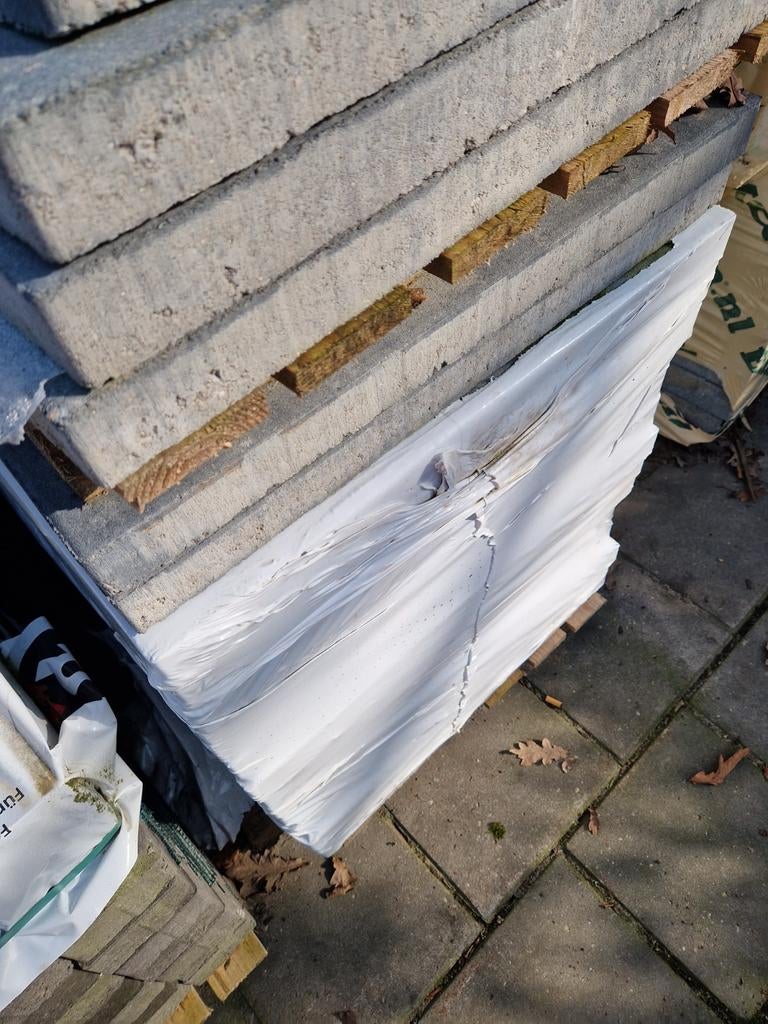 Betontegel 60x60x4 grijs antraciet, Tuin en Terras, Tegels en Klinkers, Ophalen, Nieuw, Beton, Terrastegels