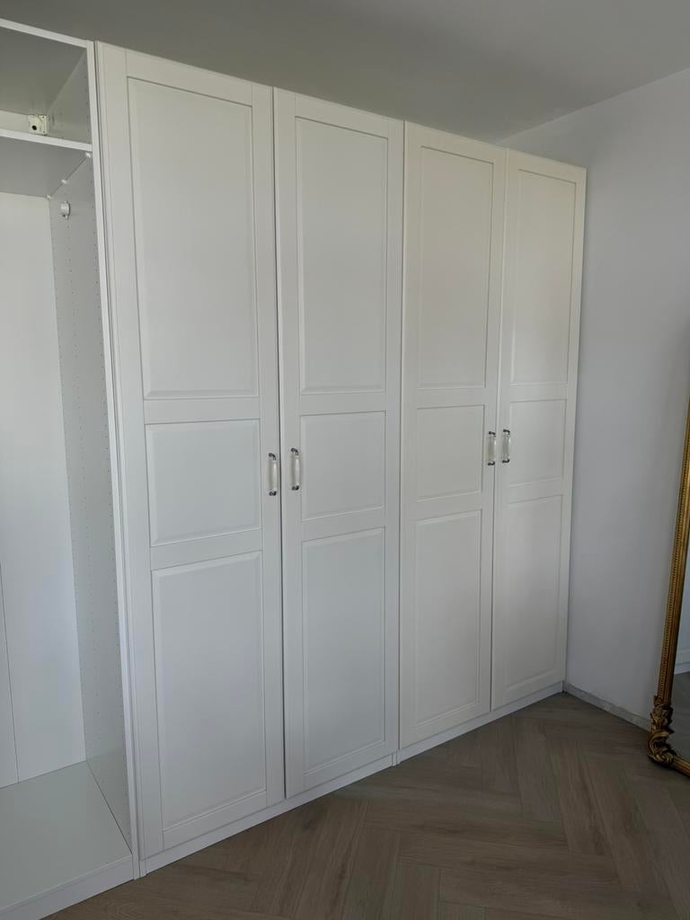 IKEA 4x PAX Tyssedal 50x229cm + handgrepen en scharnieren, Huis en Inrichting, Ophalen, Gebruikt, 200 cm of meer, 50 tot 100 cm