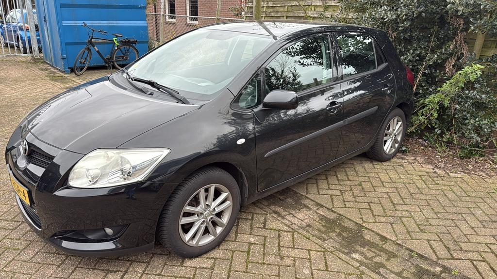 Toyota Auris 1.6 16V Vvt-i 5DR SOL Dealer onderhouden, Voorwielaandrijving, Zwart, 4 cilinders, Zwart