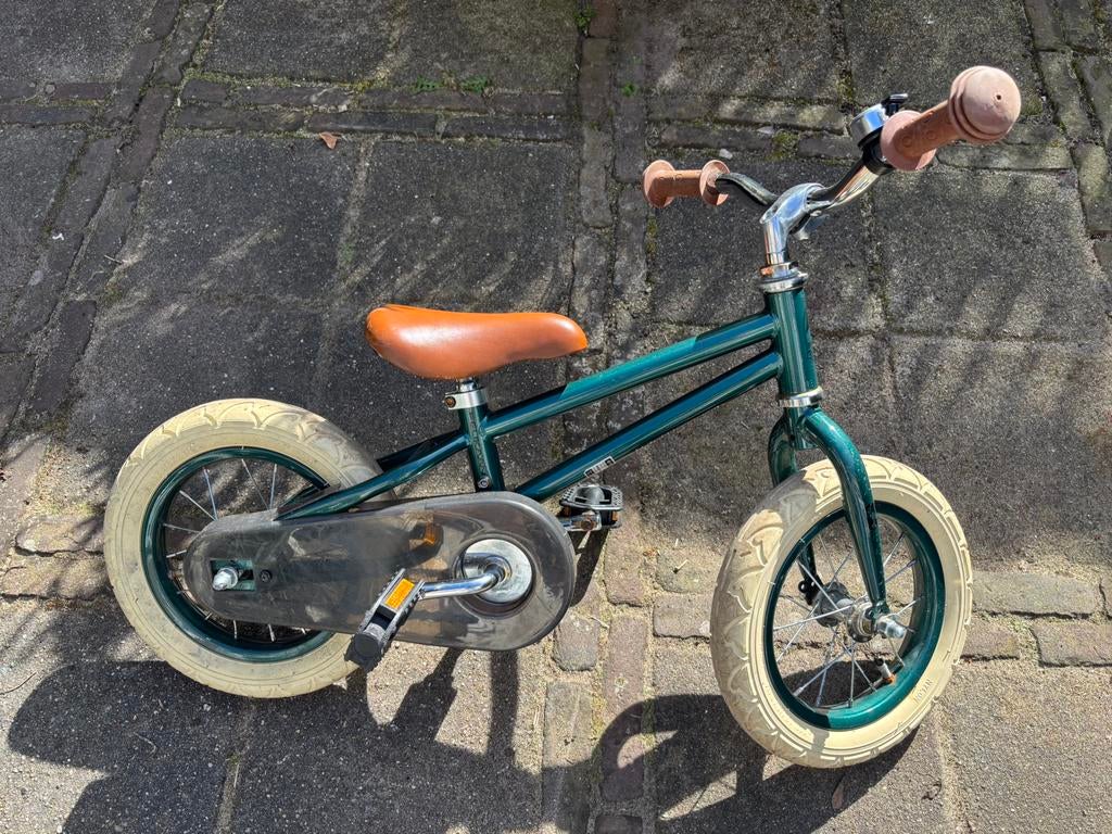 Groen loopfietsje van Pelikaan 2-in-1, Ophalen, Zo goed als nieuw, Loopfiets