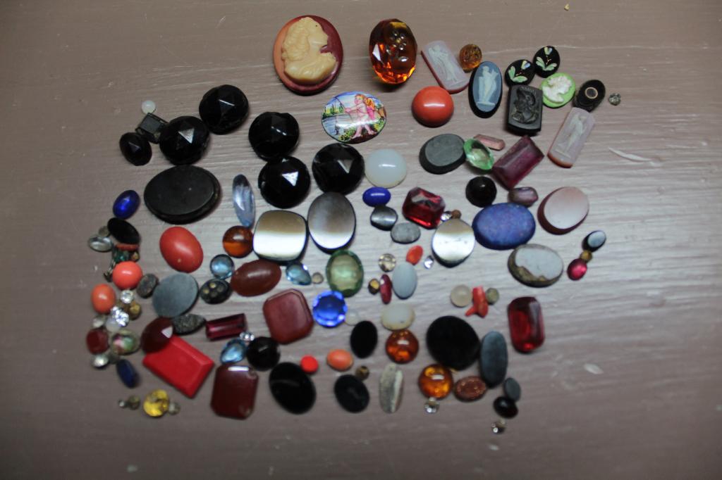 Lot geslepen halfedelstenen, Ophalen of Verzenden, Zo goed als nieuw, Overige typen