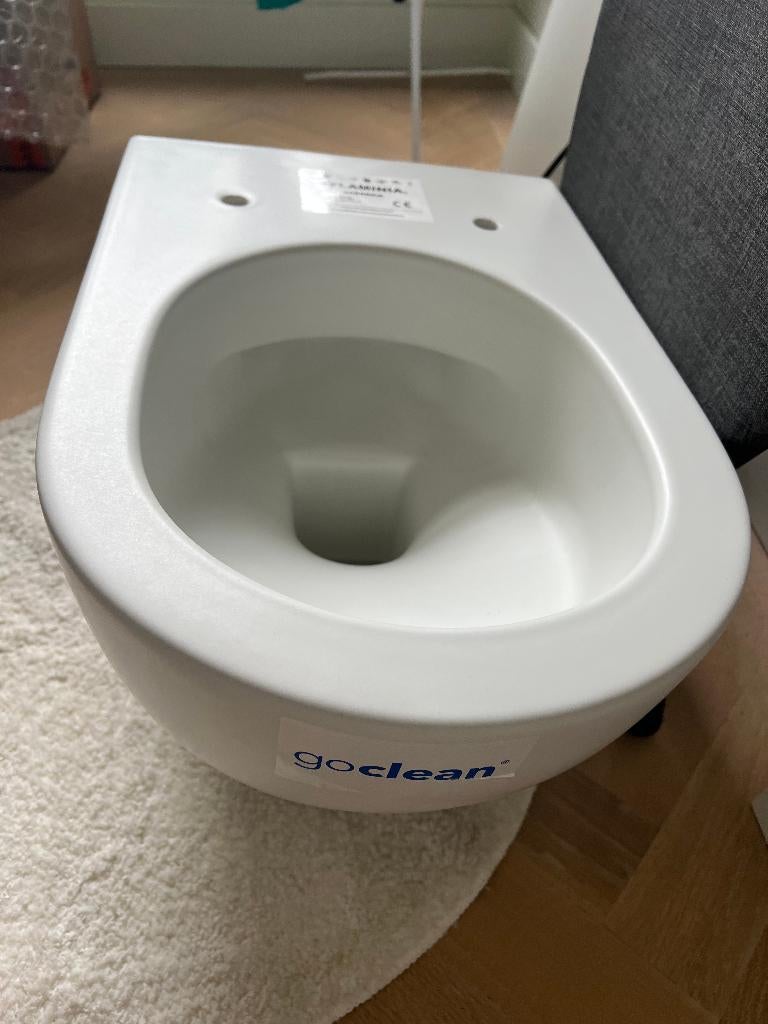 Rimless Toilet Flaminia, Doe-het-zelf en Verbouw, Sanitair, Ophalen, Nieuw, Toilet