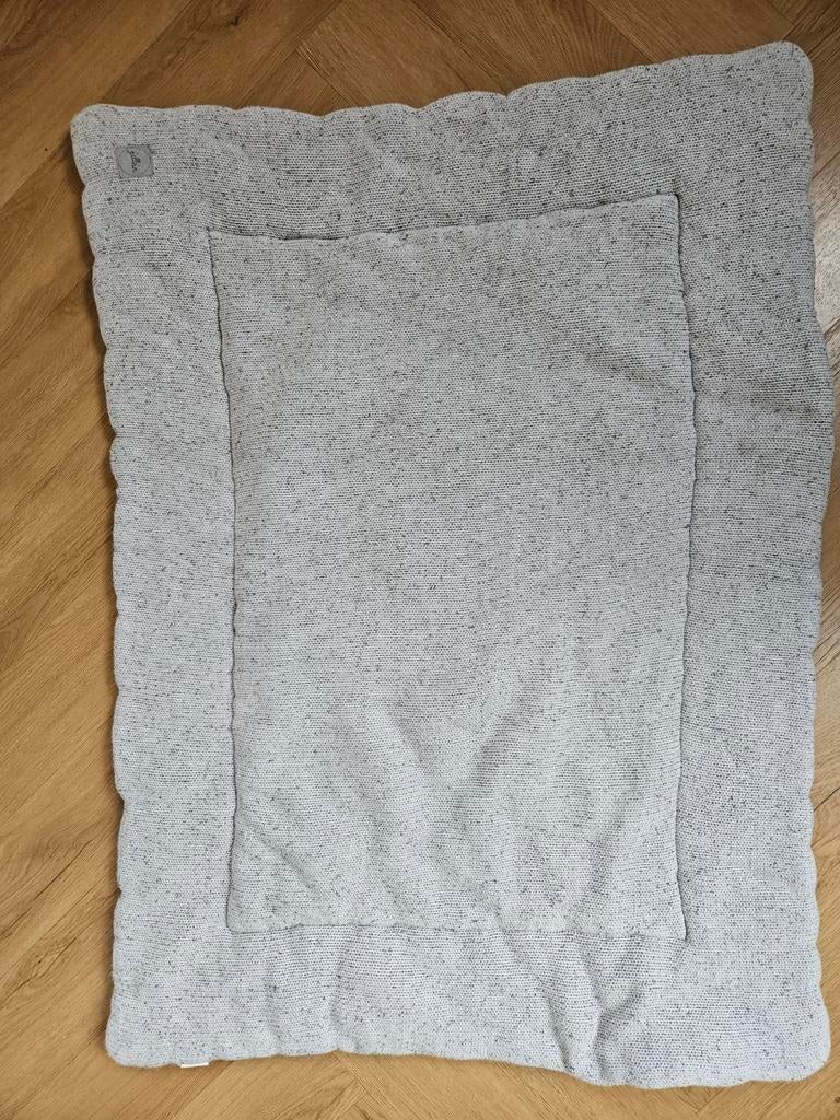 Mooi grijs boxkleed van Jollein, Ophalen, Gebruikt, Rechthoekig, Boxkleed