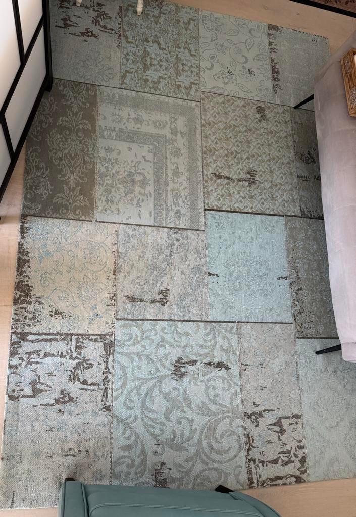 Blue carpet, Huis en Inrichting, Stoffering | Tapijten en Kleden, Ophalen, Blauw, 150 tot 200 cm, 200 cm of meer